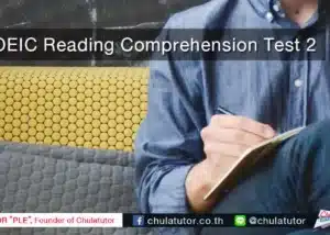 TOEIC Reading Comprehension Test 2