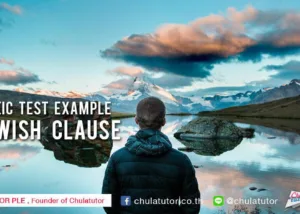 TOEIC TEST EXAMPLE : wish clause