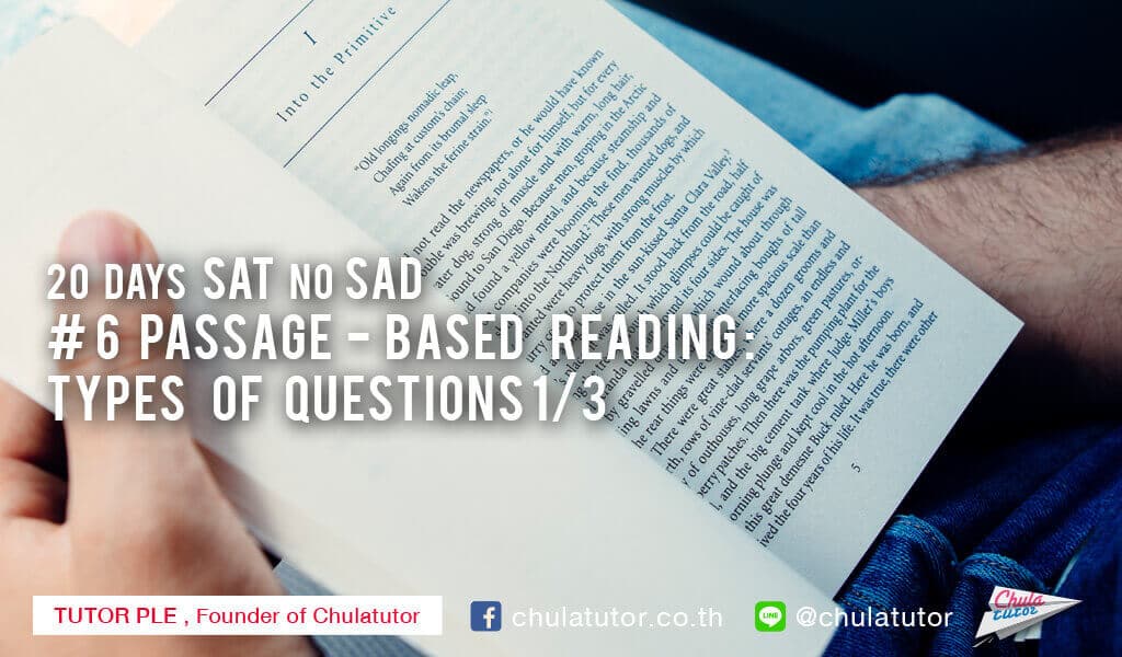 Passage-based Reading: Types of Questions 1/3