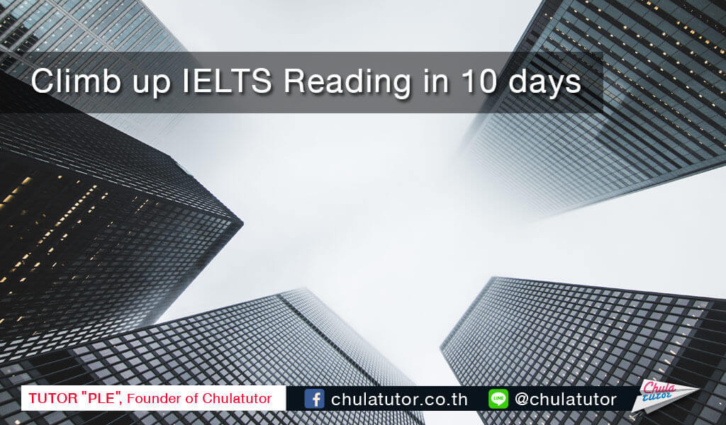 climb up ielts reading in 10 days