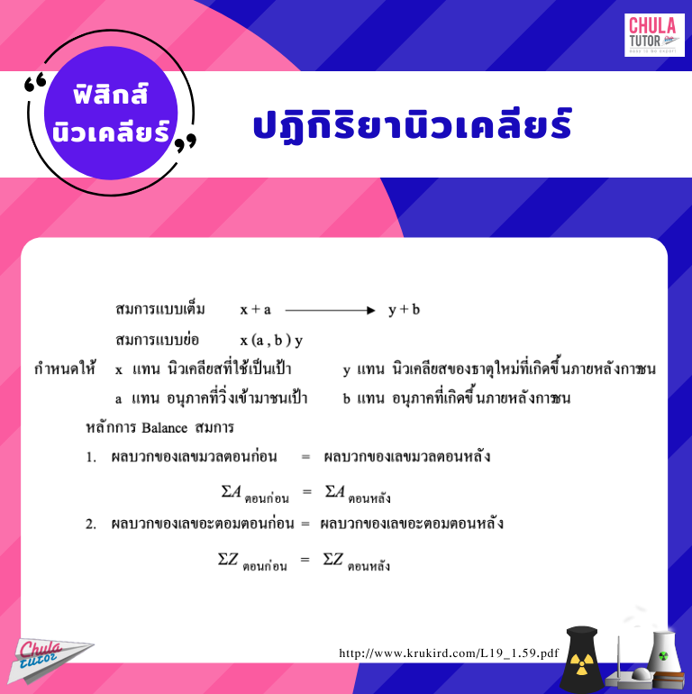 ปฏิกิริยานิวเคลียร์