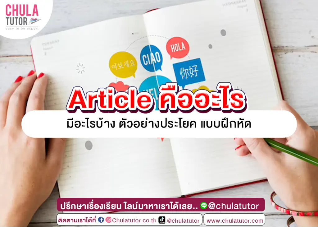 Article คืออะไร