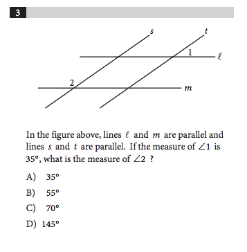 ตัวอย่างข้อสอบ SAT Math Additional Topics in Math