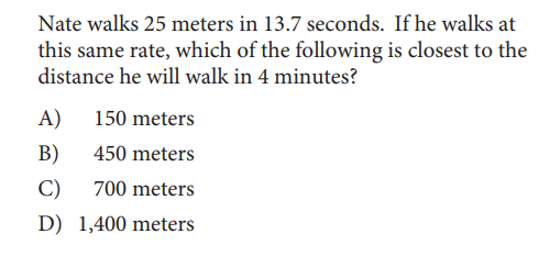 ตัวอย่างข้อสอบ sat math problem solving and data analysis