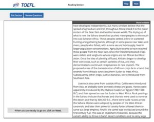 toefl reading ibt