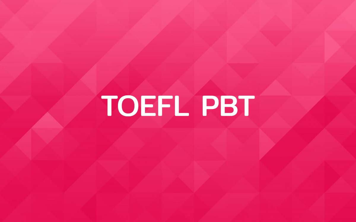 TOEFL PBT