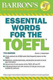 book essential words for the toefl