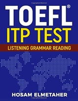 book toefl itp test listening grammar reading third edition